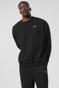 Accolade Crew Neck Pullover - Black Man
