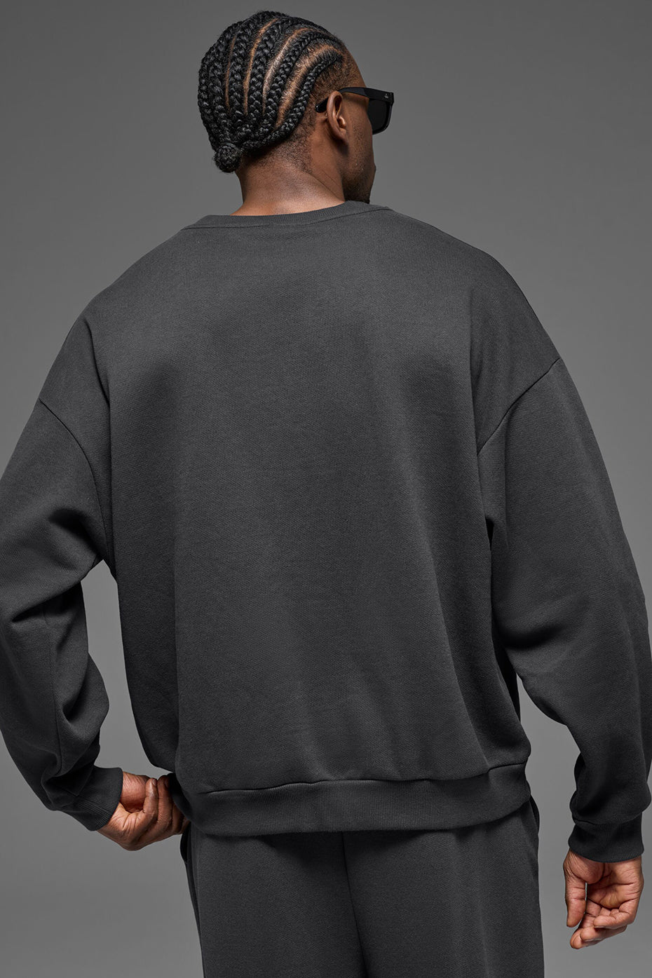 Accolade Crew Neck Pullover - Anthracite Man