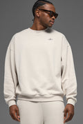 Accolade Crew Neck Pullover - Bone Man