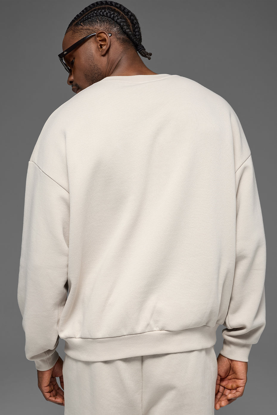 Accolade Crew Neck Pullover - Bone Man