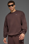 Accolade Crew Neck Pullover - Brownstone Man