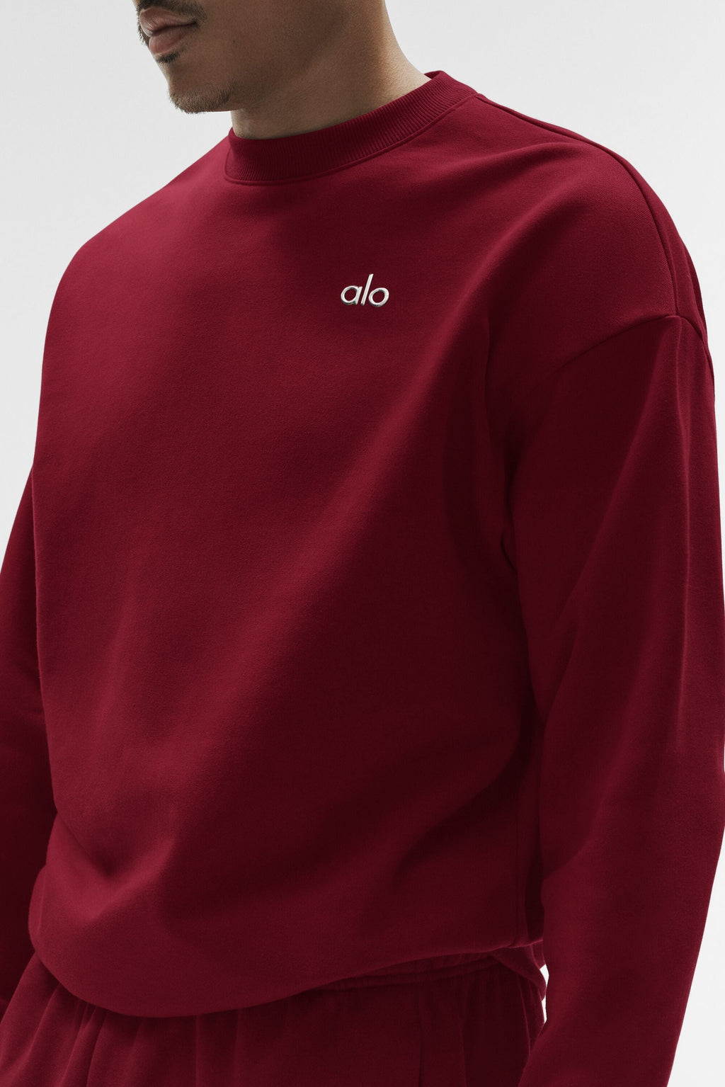 Accolade Crew Neck Pullover - Summer Romance Red Man