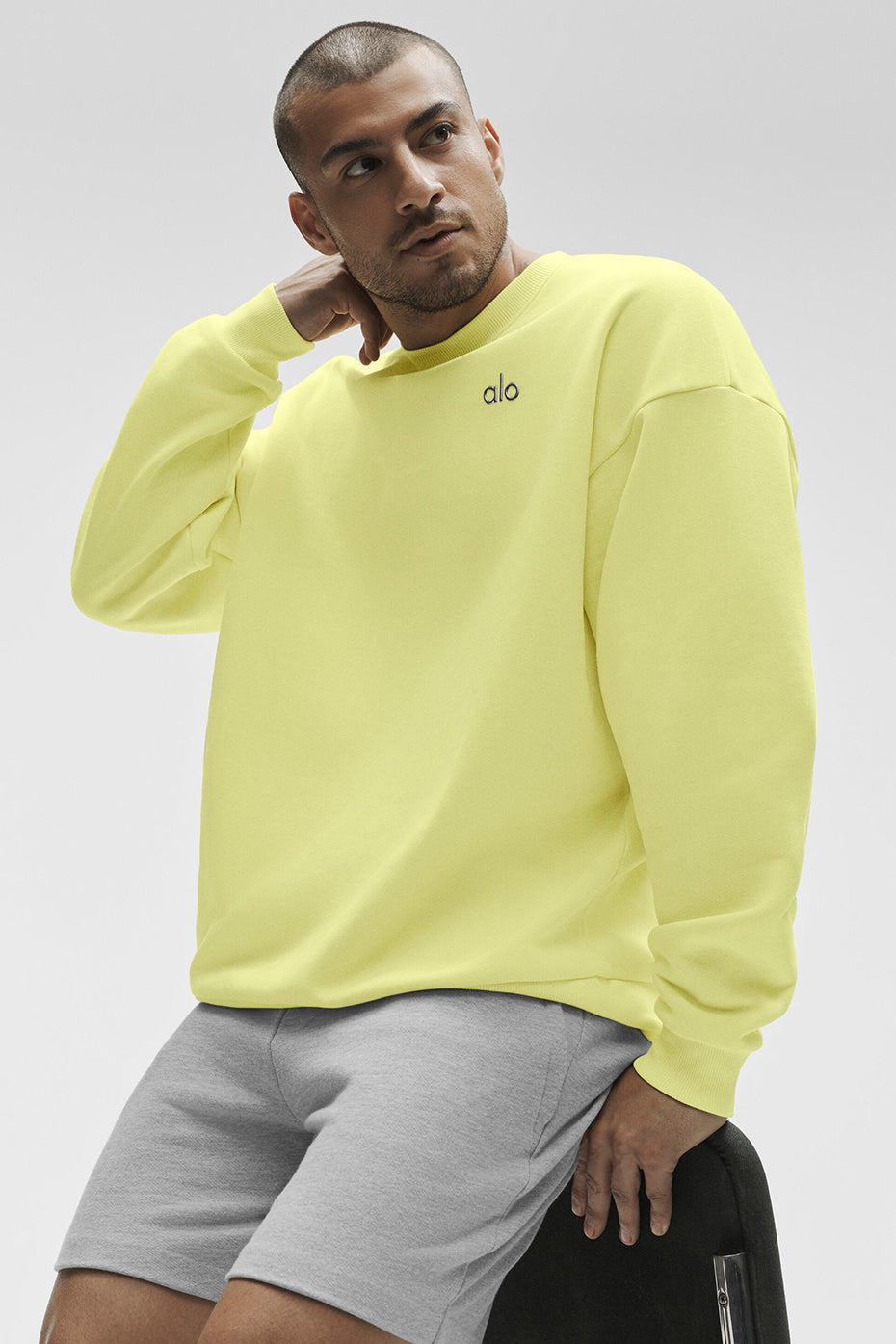 Accolade Crew Neck Pullover - Sunshine Man