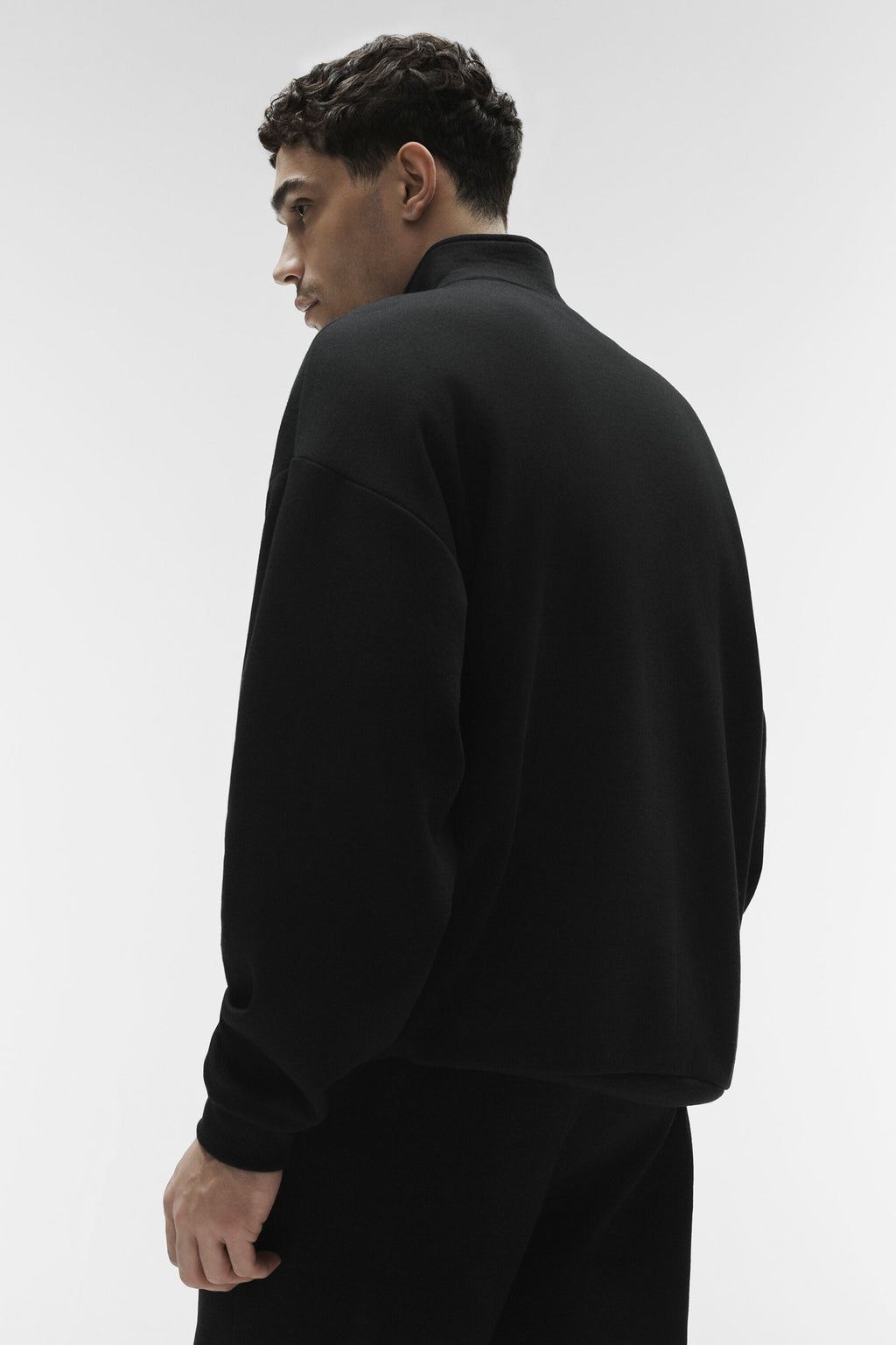 Accolade 1/4 Zip Pullover - Black Man