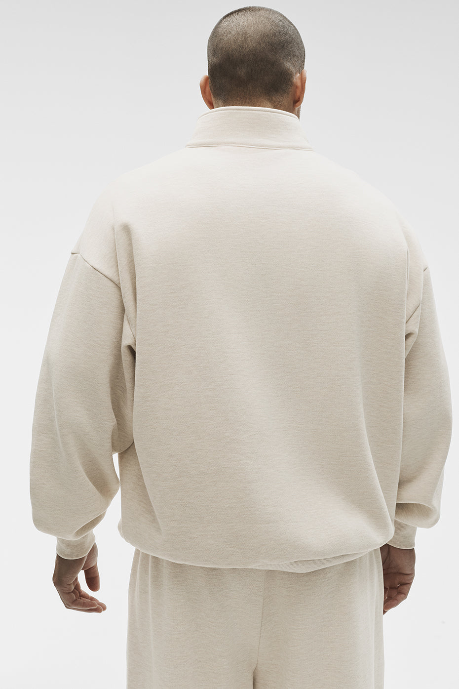 Accolade 1/4 Zip Pullover - Oatmeal Heather Man