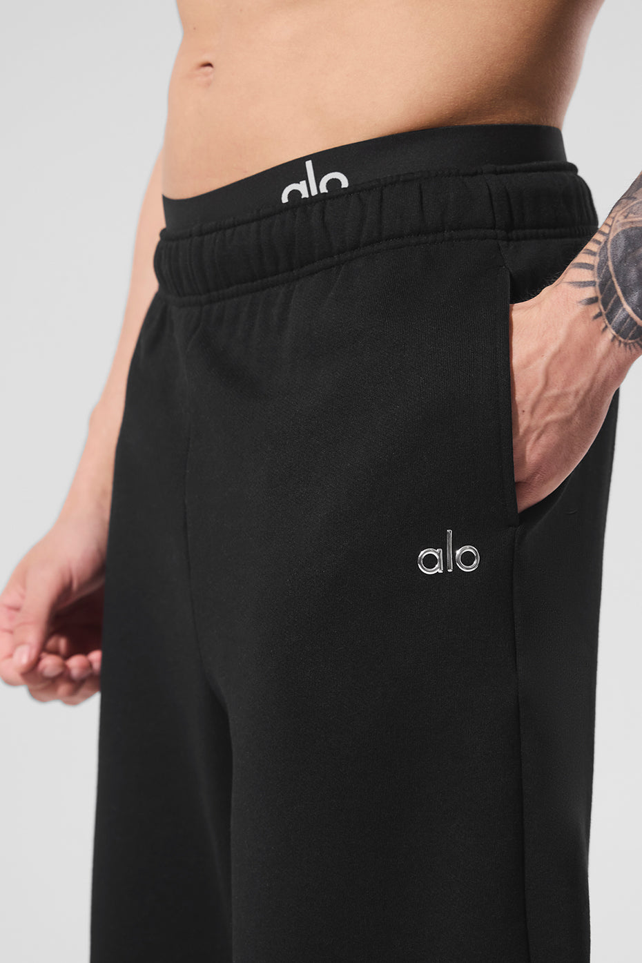 Accolade Straight Leg Sweatpant - Black Man