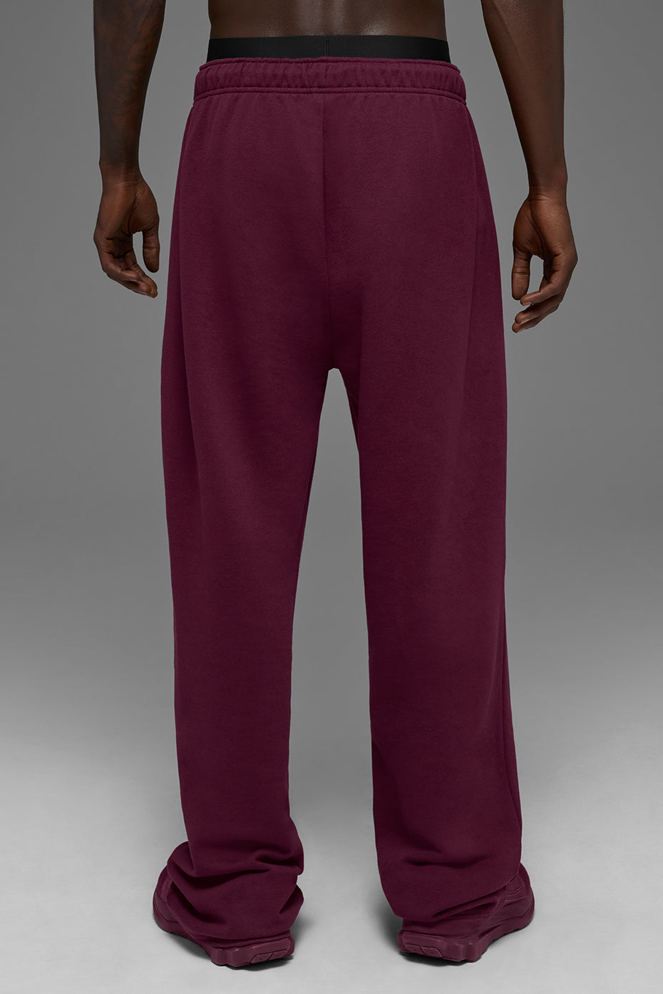 Accolade Straight Leg Sweatpant - Burgundy Man