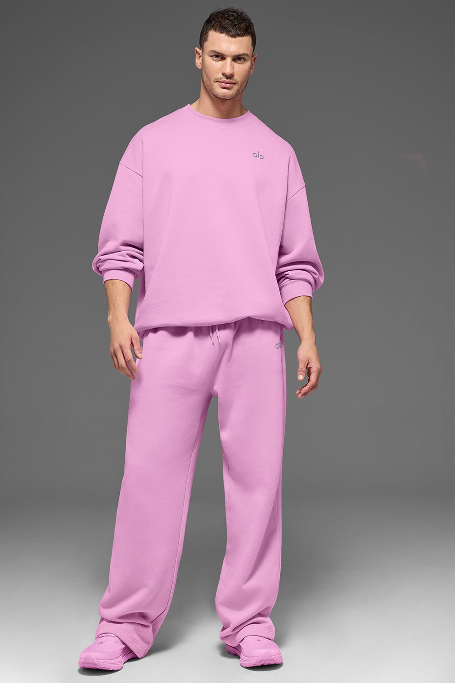 Accolade Straight Leg Sweatpant - Candy Heart Pink Man