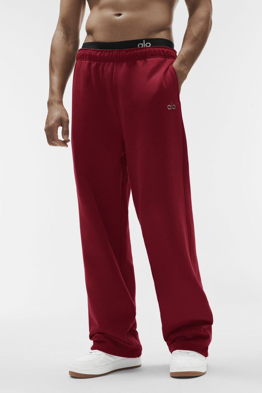 Accolade Straight Leg Sweatpant - Summer Romance Red Man