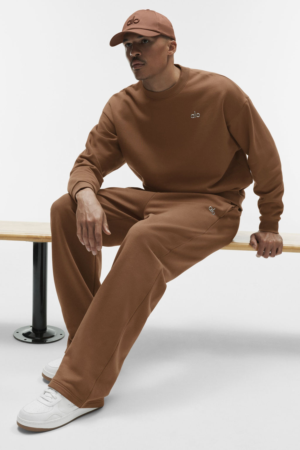 Accolade Straight Leg Sweatpant - Sun Kissed Brown Man